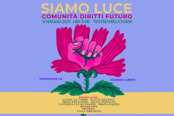 fiore rosa su campo viola