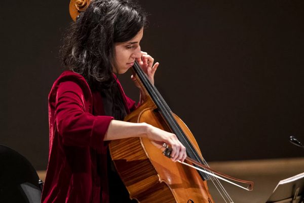 Bruna Di Virgilio al violoncello