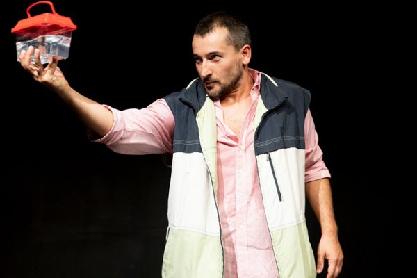 Marco Vergani sul palcoscenico